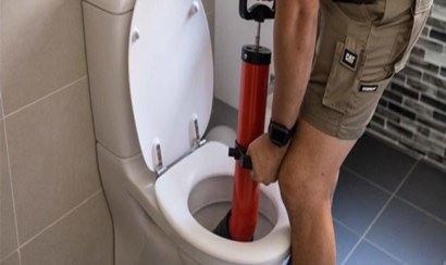 Dụng cụ thông tắc bồn cầu cống bằng khí nén áp lực siêu mạnh