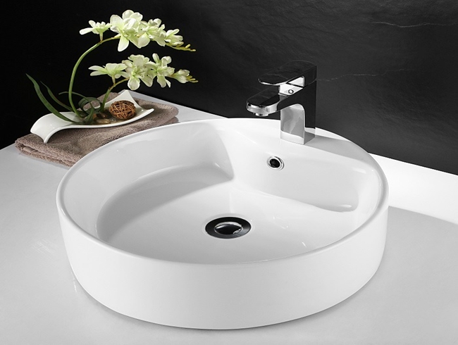 K&iacute;ch thước Lavabo tr&ograve;n