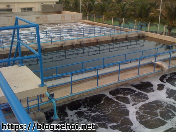 c&aacute;c bể Xử l&yacute; nước thải nh&agrave; h&agrave;ng kh&aacute;ch sạn