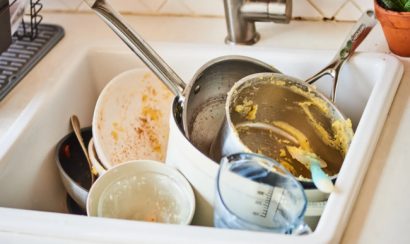 Cách giữ cho chậu rửa bát luôn sạch bóng tức thì