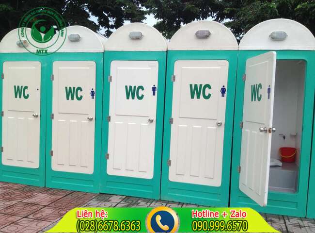 Dịch vụ cho thu&ecirc; nh&agrave; vệ sinh tổ chức sự kiện M&ocirc;i Trường Xanh