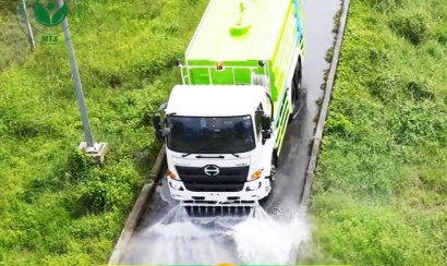 Công ty cho thuê xe bồn chở nước tưới cây xanh giá rẻ- LH: 090.999.6570