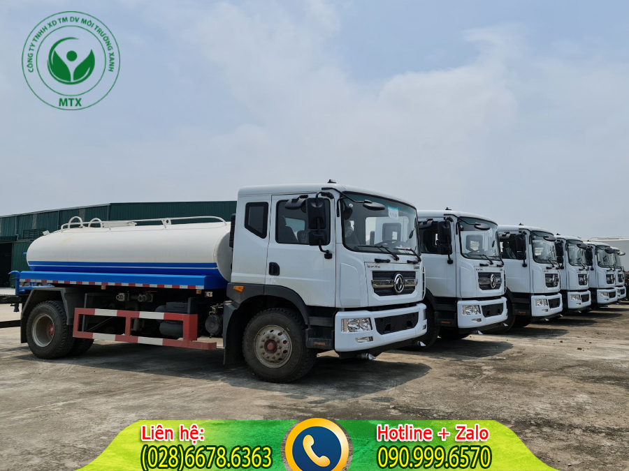 Cho thu&ecirc; xe bồn chở nước sạch MTX