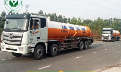 Công ty cho thuê xe bồn hút chất thải Môi Trường Xanh giá rẻ