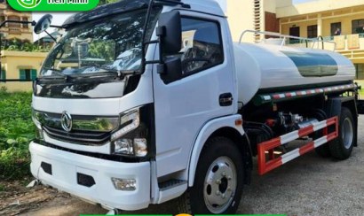 Cho thuê xe bồn chở nước tại công trình Tiến Minh giá rẻ nhất