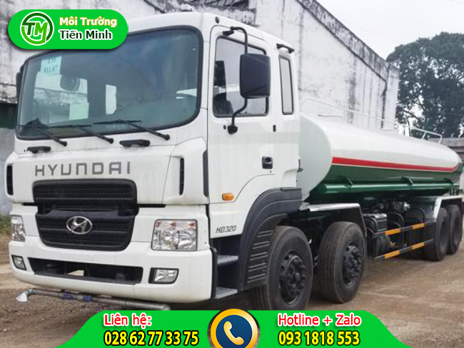 Cho thu&ecirc; xe bồn chở nước sạch nhiều tiện &iacute;ch