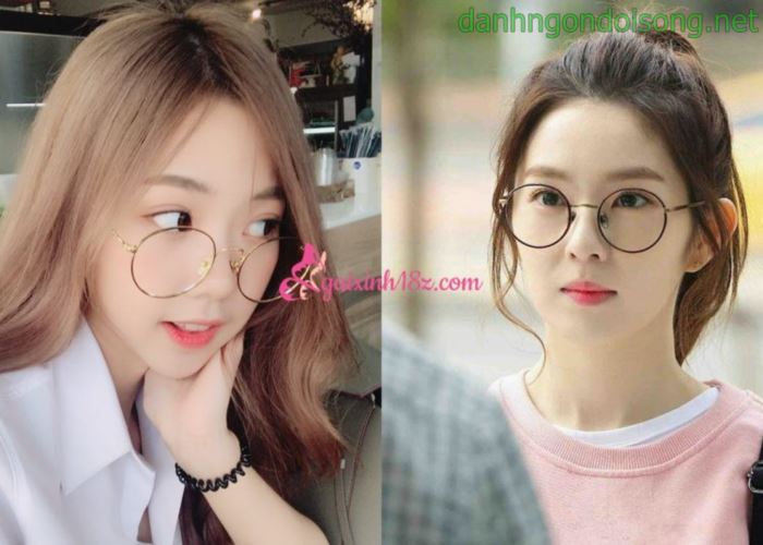 Top ảnh g&aacute;i xinh đeo mắt k&iacute;nh dễ thương