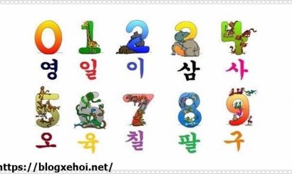 Bài học giới thiệu động từ Hàn ngắn gọn