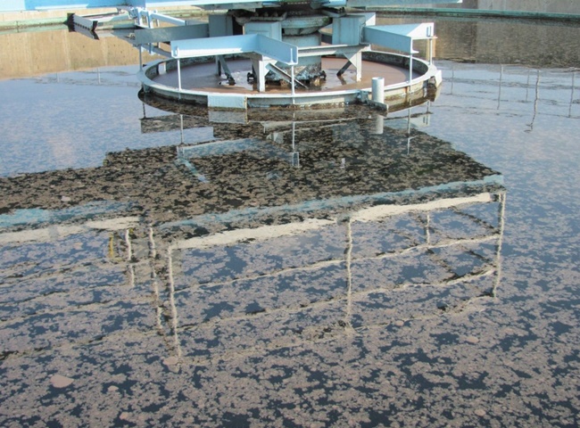 B&ugrave;n nổi trong bể lắng - Sự cố thường gặp