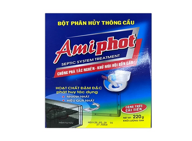 Bột thống cống Amiphot