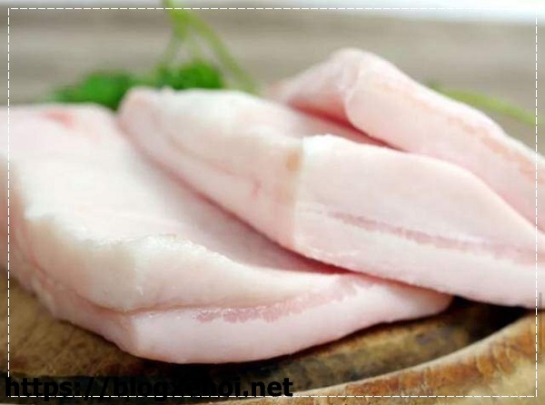 Mỡ heo là thực phẩm tốt cho dinh dưỡng thể hình