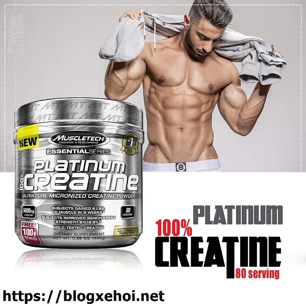 Dinh dưỡng thể h&igrave;nh từ Creatine